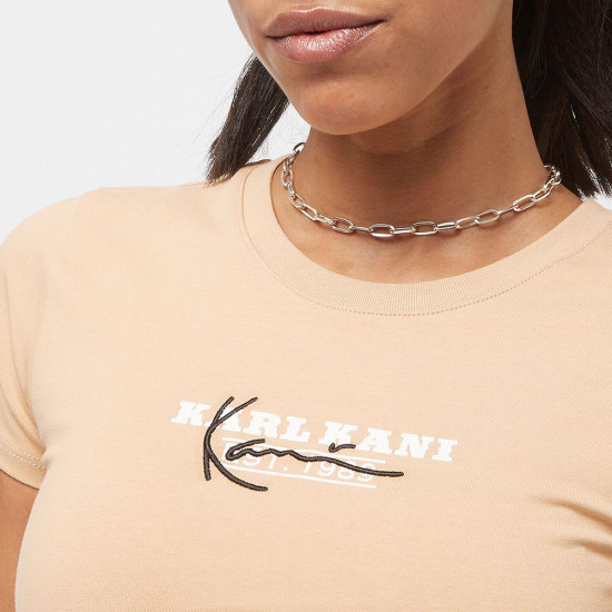 Karl Kani Γυναικεία κοντομάνικη μπλούζα Small Signature Tight Tee